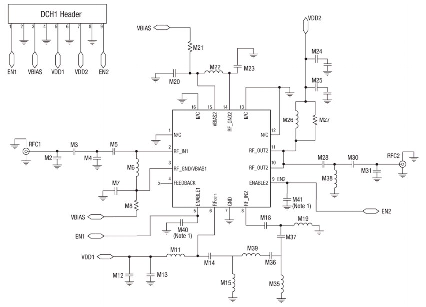 Schematic - Skyworks Solutions Inc. SKY67180-306EK Evaluation Kits